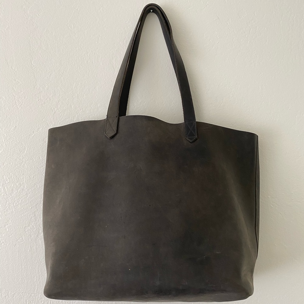 SOLD - Nisolo Lori Tote Grey (discontinued)